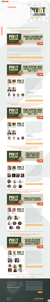 Crank Marketing Group Pivot to Excellence Executive Symposia & Summit Series